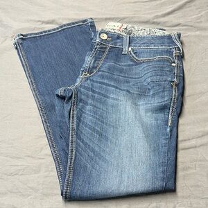 Women's Ariat 31R Mid Rise Boot Jeans